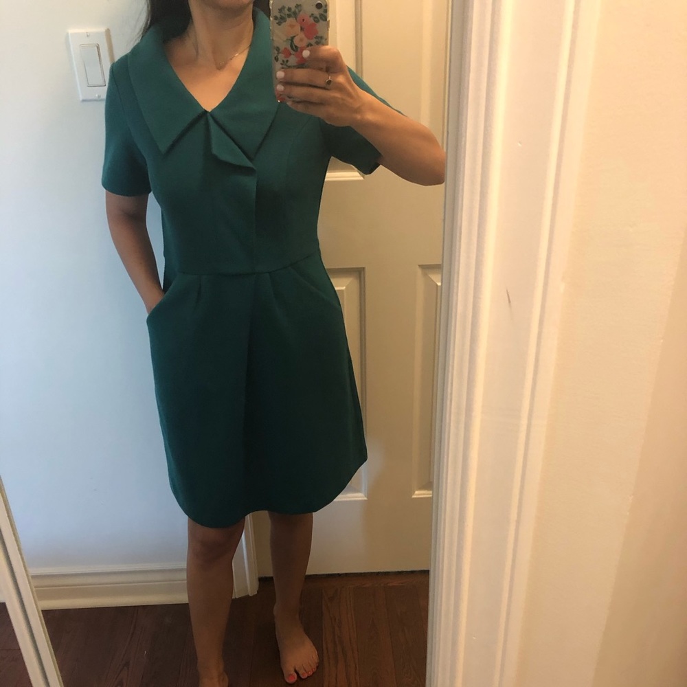 Boutique green dress XS